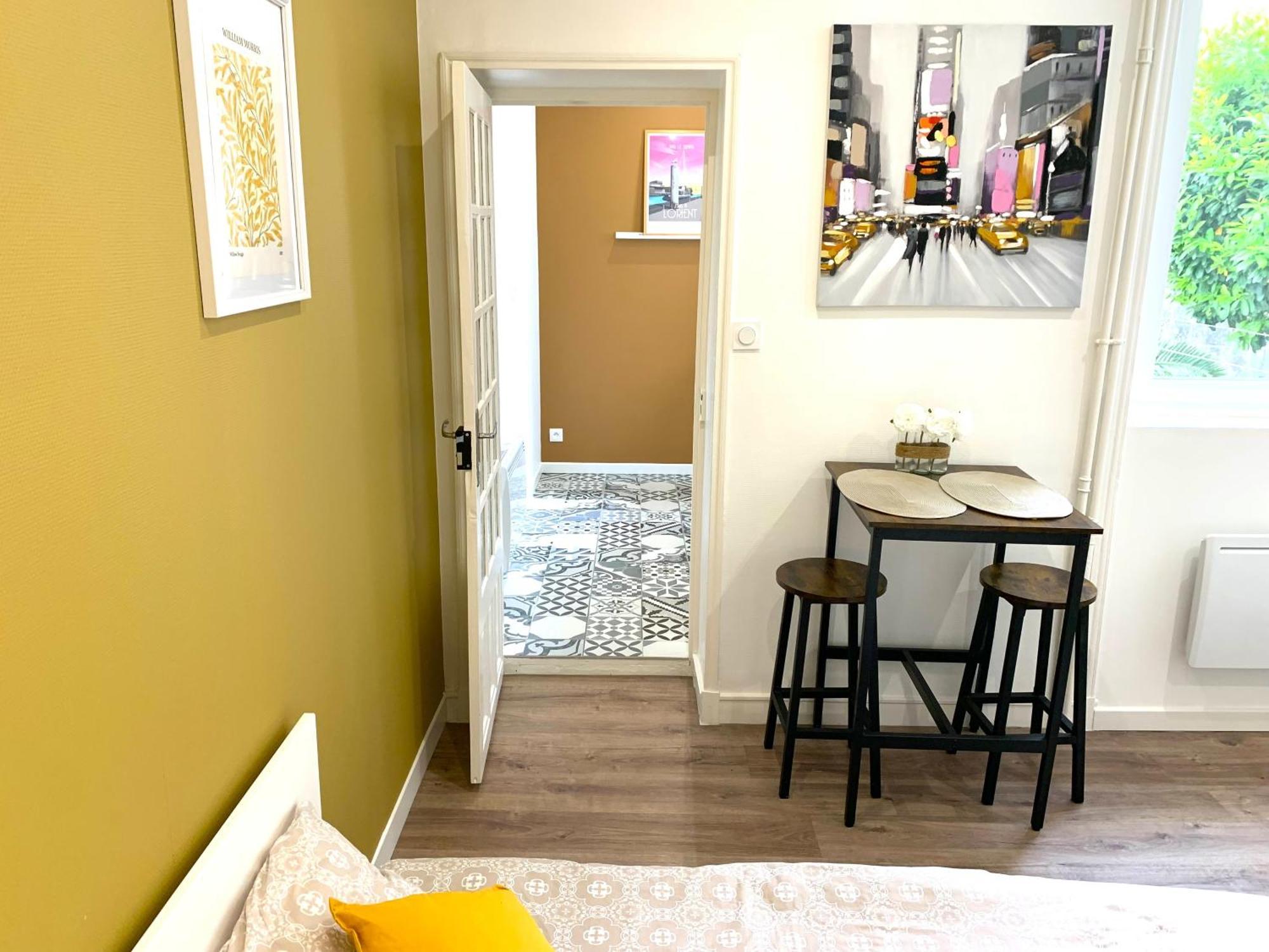 Appartement Cosy Au Coeur De Lorient - Residence Calme ภายนอก รูปภาพ